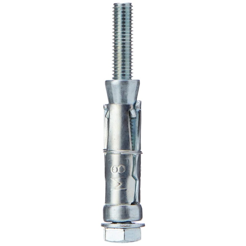 AHC K-ZYSALB825B5 M8 x 25 mm Loose Bolt Shield Anchor