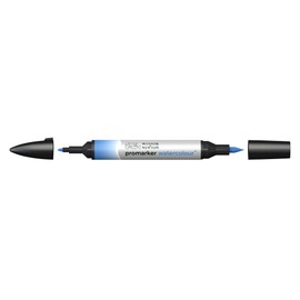 Winsor & Newton ProMarker Watercolor Marker, Mid Blue