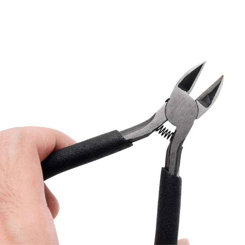 Precision Wire Cutter, 125mm Length Diagonal Side Cutter Diagonal Wire