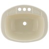 Tough Grade Single Bowl Sink | Bathroom Sink | White