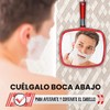 Mirrorvana Espejo de Mano Grande y cómodo con asa, Modelo