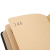 A5 Kraft Hardcover Executive Notebooks Diary with Lock and Key