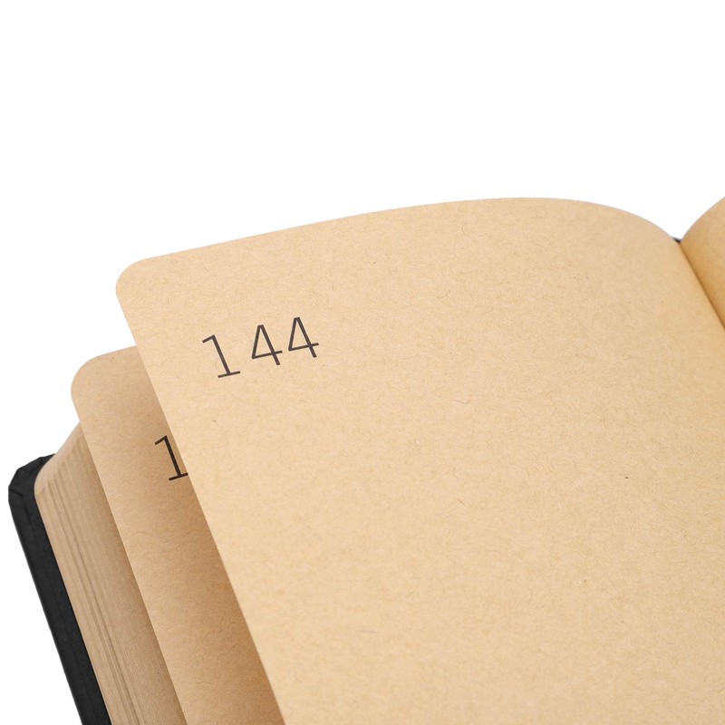 A5 Kraft Hardcover Executive Notebooks Diary with Lock and Key