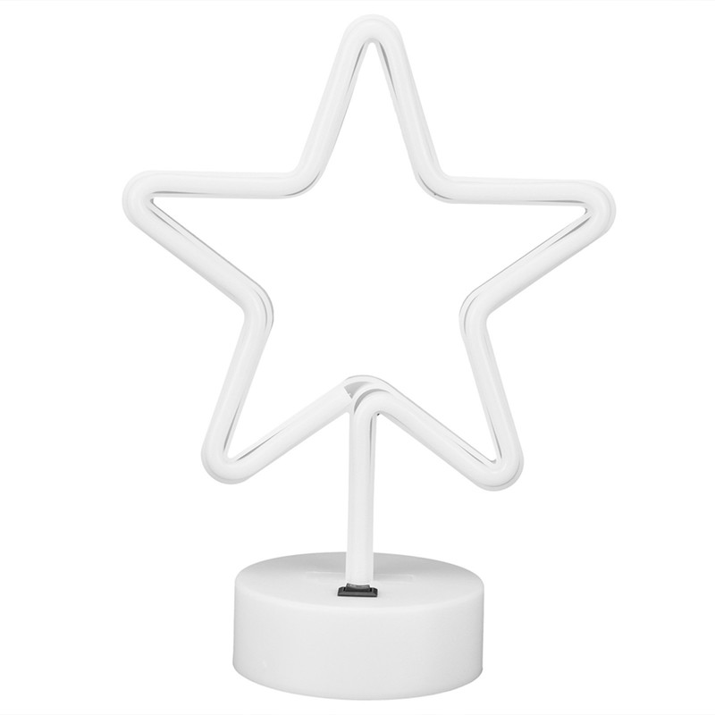 LED Neon Light FivePointed Star Neon Sign Art Decoration for