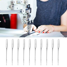 100Pcs Máquina de coser Agujas Accesorio de herramienta de costura universal para el hogar, 75/11, 80/12, 90/14, 100/16, 110/18 Opcional(Tipo 11)