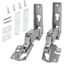 SPARES2GO Integrated Upper & Lower Door Hinge Kit Compatible with Hettich Fridge Freezer 3905 3362 3363 5.0 41,5