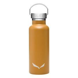 Salewa Valsura Insulated Stainless Steel 0.45 L Bottle, Golden Brown/Secret Poem, Plain