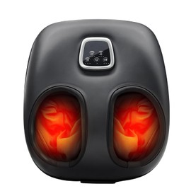 Shiatsu Foot Massager with Heat, Relaxes the Feet, Fits up to 12"