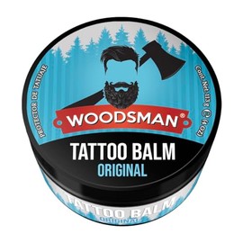 WOODSMAN - Bálsamo Prémium Post Tatuaje | Original Prémium Tattoo Healing Balm | Calma, Nutre, Hidrata, Repara, Efecto Antioxidante y Efecto Barrera |