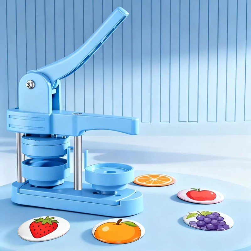 YYMTTOR Button Maker Machine Kit 58mm(2.25in) – DIY Pin Badge