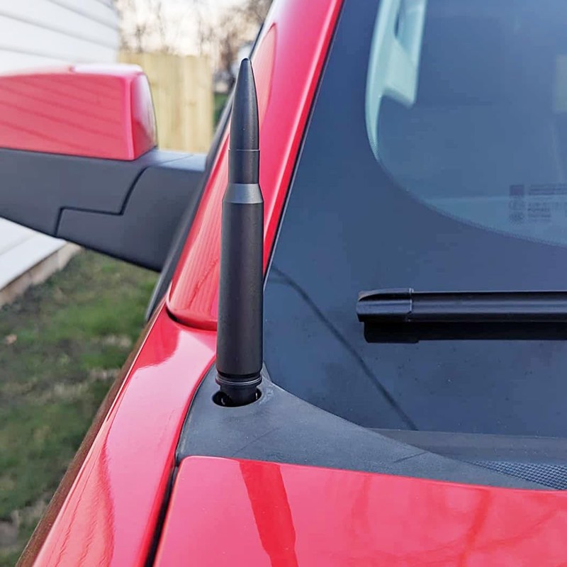 RooFox 5 Inch Short Antenna Replacement Mast for Chevy Silverado