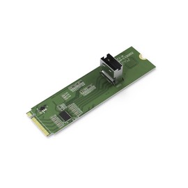 ICY DOCK M.2 NVMe PCIe 4.0 SSD Slot to 1 x SlimSAS 4i Adapter with Redriver - EXLink MB309A
