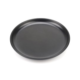 ASUNFO Round Jewelry Dish Trinket Decorative Serving Tray Organizer for Vanity Necklace Bracelet Wedding Party Decor Women Girls Frosted Black 5.5"