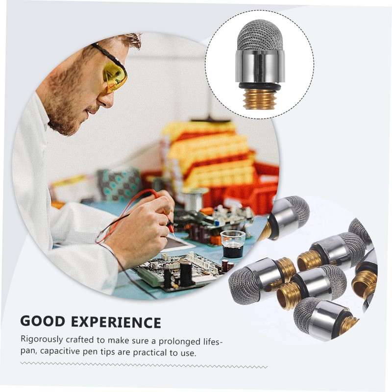 KONTONTY Stylus Pen Tips Replacement 10 Pack Capacitive Pen Tips