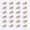 AOCEAN 24 PCS Angled Drawer Lock Strike Plate L-Shaped Cabinet