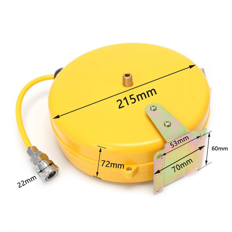 Mini Air Hose Reel With 1/4in. x 26ft.