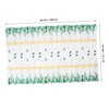 Kisangel Eucalyptus Leaf Table Cover Elegant Dining Table Decoration for