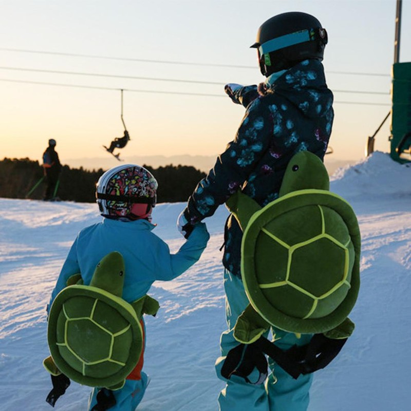 Turtle Shape Hip Protector Cushion Knee Pads Set for Adults