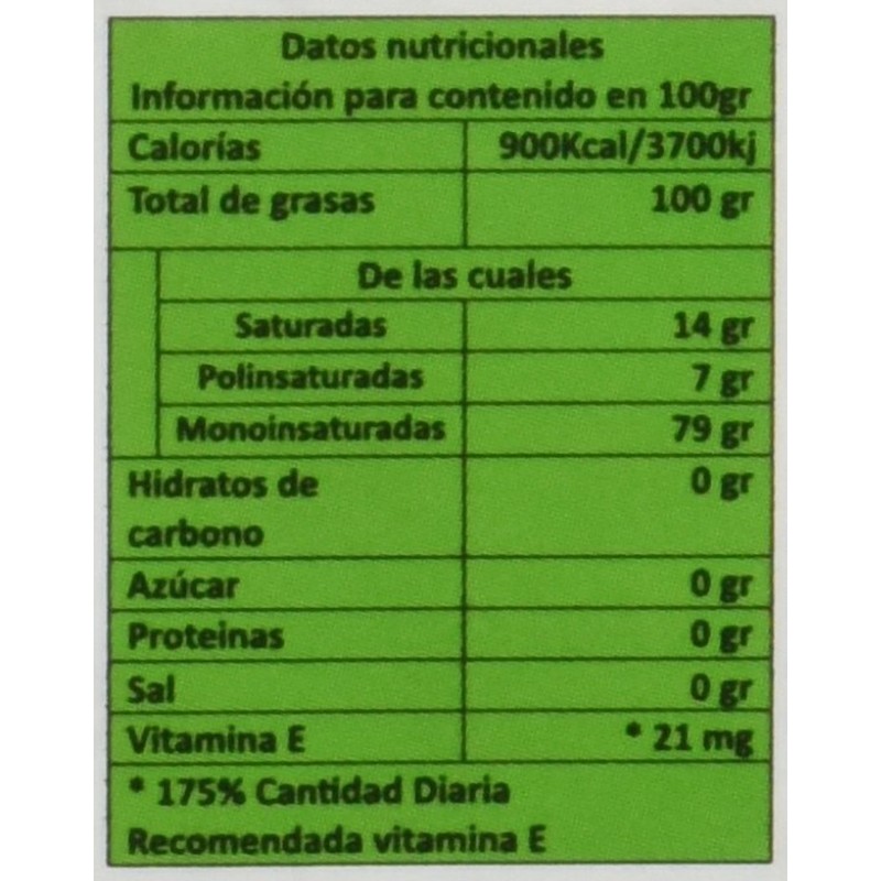 Oro Del Desierto Picual - Organic Gourmet Extra Virgin Olive