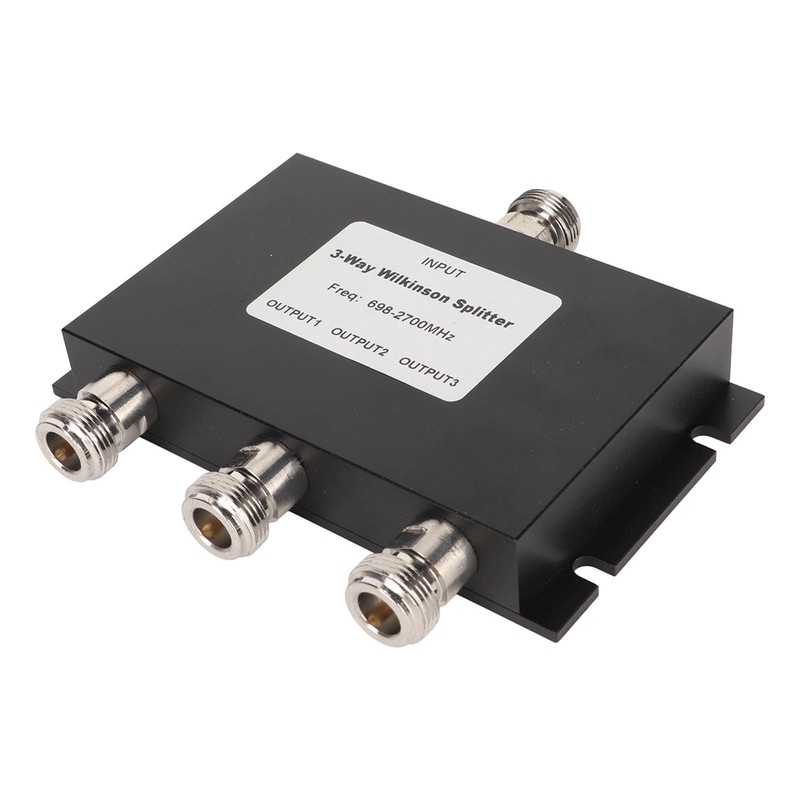 3 Way TV Signal Splitter Professional 698‑2700MHz 3 Way Power