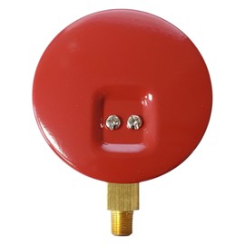 Mastercool 51803 3 1/8" Replacement High Side Red Manifold A2L Gauge for HVAC Air Conditioning Refrigerant R32/454B.