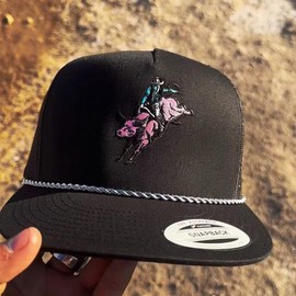 Chained Bull Hat with Stainless Steel Rope Chain