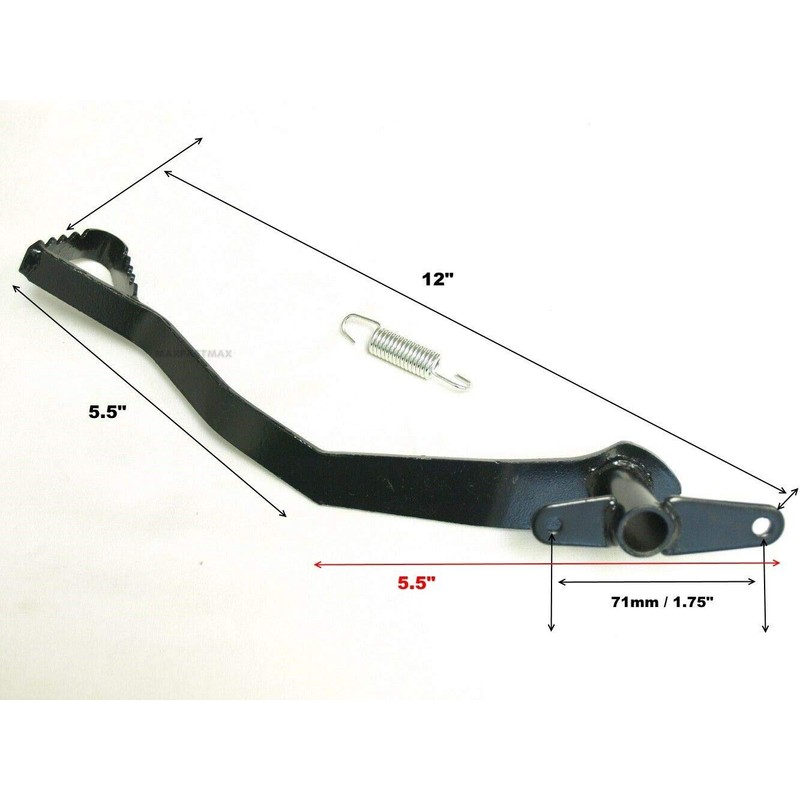 Replacement Brake Pedal Lever for Disc Brake Style Dirt Bikes
