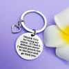 Sister Keyring Keychain Sister Gift Thank You for Being My