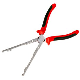 240 mm Glow Plug Pliers, Robust and Easy to Use, Glow Plug Plug Pliers, Large Opening Design, Pliers for Removing the Glow Plug Plug, for Diesel Engine Repair (Silver)