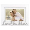 Malden International Designs 4x6 or 5x7 Love You More Distressed