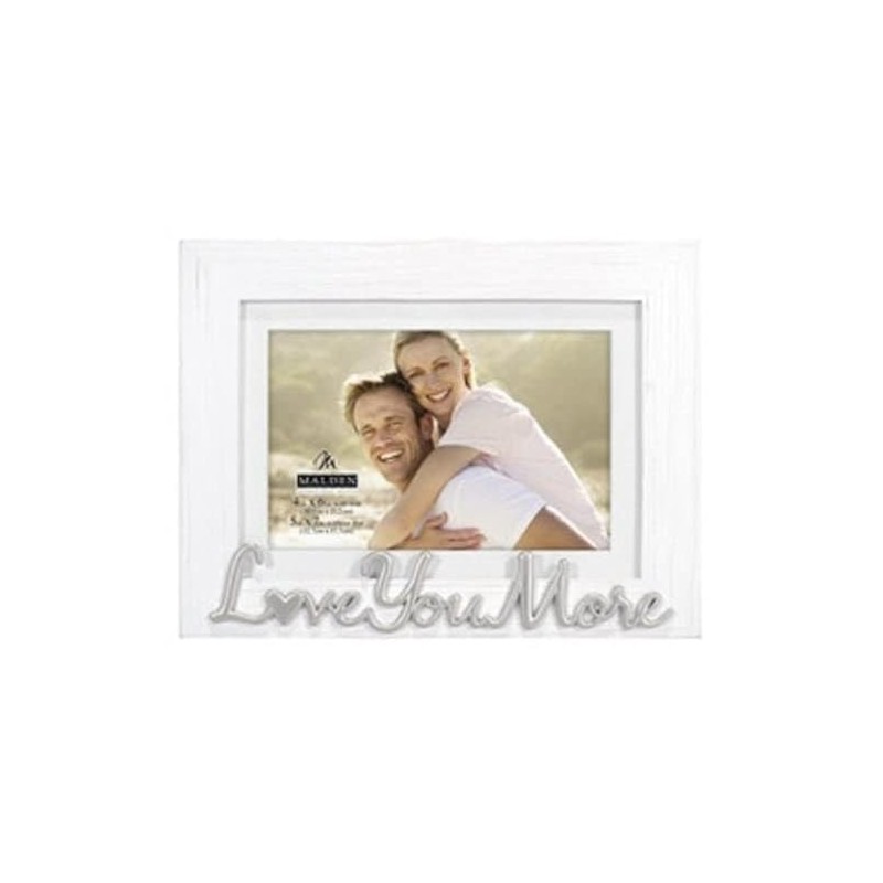 Malden International Designs 4x6 or 5x7 Love You More Distressed