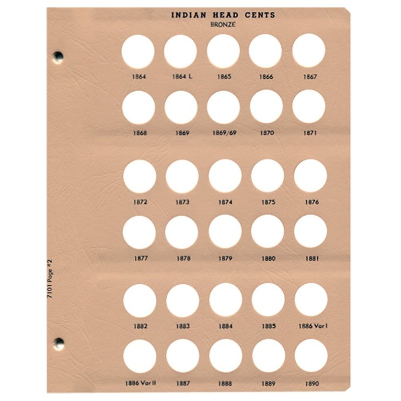 Dansco US Flying Eagle and Indian Head Cent Coin Album