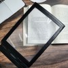 reading magnifier portable page view magnifier For gift 2ea