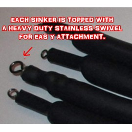 Fire Water Marine DRAGGING Drift SINKERS Flexible SNAGLESS Catfish Bottom Bouncing 1oz 2oz 4oz (1)