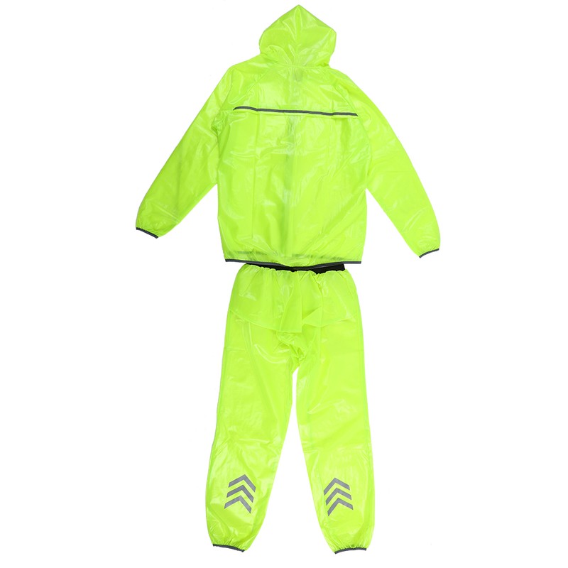 Unisex Outdoor Windproof Waterproof Rainwear Suits Cycling Sports Rain Coat