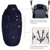 KZ Dotnz Universal Stroller Footmuff with Adjustable Zips, Soft Hood,