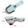 Kybelehoo Pack of 2 Adjustable Measuring Spoons with Scale, Multifunctional