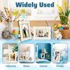 20 Pcs DIY Wooden Picture Frames Unfinished Solid Wood Photo
