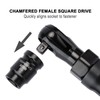 CASOMAN 8PCS 1/2-Inch Drive Pipe Plug Socket Set, Cr-Mo, SAE,