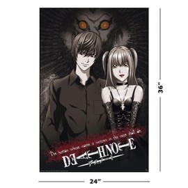 Death Note - Anime TV Show Poster (Power Couple - Light & Misa) (Size: 24" x 36")