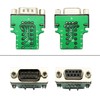 CERRXIAN DB9 Adapter RS-232 Serial Interface DB9 Male and DBP