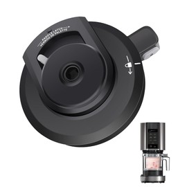 Workkeep Outer Bowl Lid for Ninja NC301 Ice Cream Maker, Compatible with NC299AMZ/NC301/NC300/NC201/NC101 Series (No Paddle), Replacement Creami Lid, Dishwasher Safe Ice Cream Maker Accessories