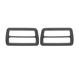 Dashboard Side Air Vent Outlet Panel Cover Decorative Trim Compatible with Toyota Tacoma 2024 2025/2025 4Runner, Center Console Dashboard Air Conditioning Vent Outlet Decorative Interior Accessories