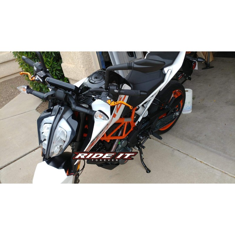 RIDE IT Short Brake Clutch Levers Compatible with Duke 125/200/390