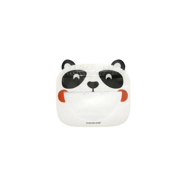 Kikkerland Panda Zipper Bags 3 Count