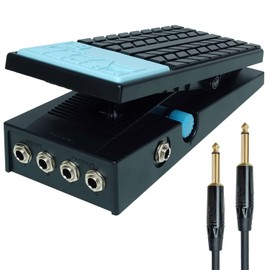 Boss FV-50H Volume Pedal High Impedance for Guitar/Bass + Keepdrum Jack Cable