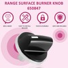 650847 Knob Cooktop Stove Replacements Compatible for Bosch Stove Knobs