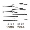 RampCrab Steel Universal Joint Drive Shaft for SCX24 AX24 1/24