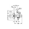 Grohe Original WAS 22036000 Combination Angle Valve (Safety Technology, with