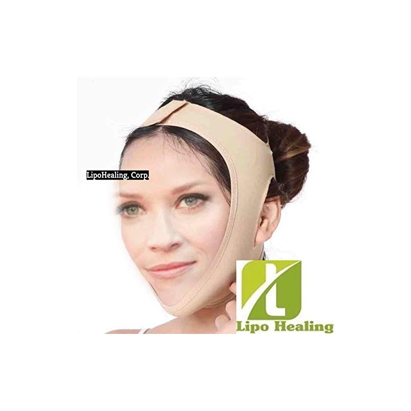 Facial Compression & Chin Support Continual Chin Support and Pressure